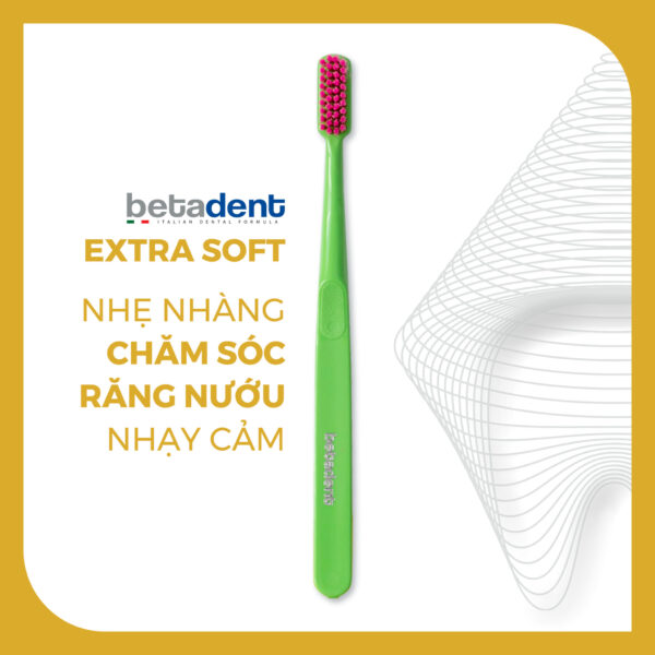 Bàn chải đánh răng BETADENT EXTRA SOFT TOOTHBRUSH