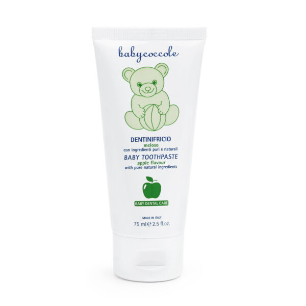 Kem đánh răng hương táo BABYCOCCOLE BABY TOOTHPASTE APPLE FLAVOUR - Ảnh 2