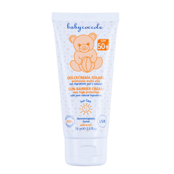 Kem chống nắng Babycoccole SUN BARRIER CREAM SPF 50+ 75ml - Ảnh 2