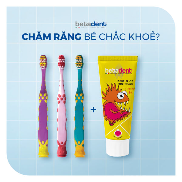 Bàn chải đánh răng BETADENT KIDS - JUNIOR 5-11Y - Ảnh 2