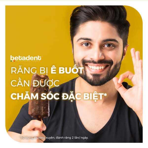 Kem đánh răng BETADENT SOFT cải thiện ê buốt và chắc khỏe nướu 100ml - Ảnh 5