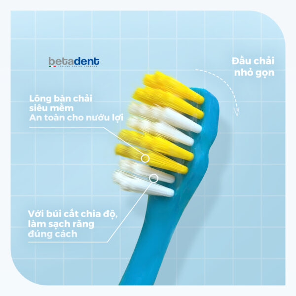 Bàn chải đánh răng BETADENT KIDS - JUNIOR 5-11Y - Ảnh 4