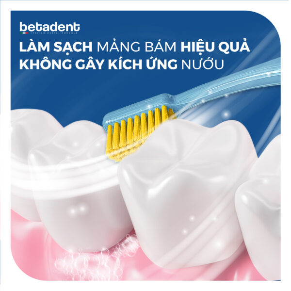 Bàn chải đánh răng BETADENT MEDIUM TOOTHBRUSH - Ảnh 3