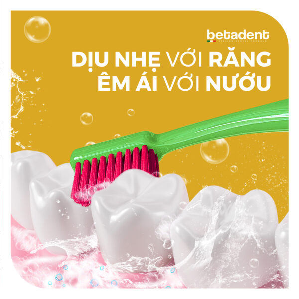 Bàn chải đánh răng BETADENT EXTRA SOFT TOOTHBRUSH - Ảnh 3