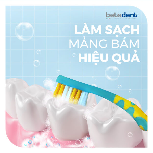 Bàn chải đánh răng BETADENT KIDS - JUNIOR 5-11Y - Ảnh 5