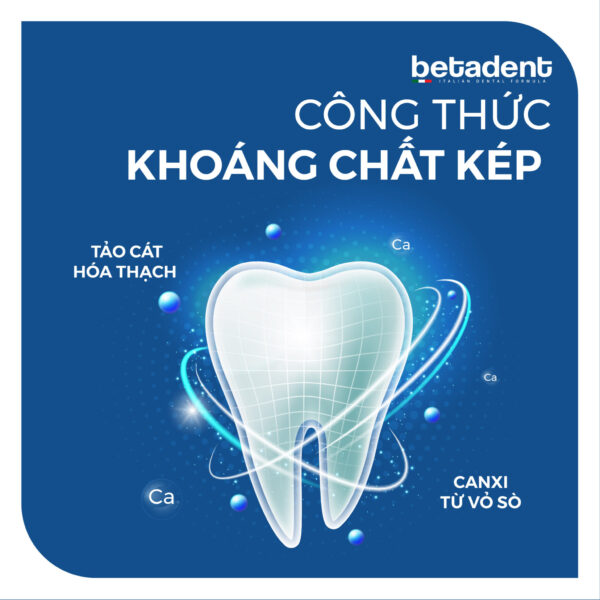 Kem đánh răng BETADENT WHITE hỗ trợ làm trắng răng và hơi thở thơm mát 100ml - Ảnh 6