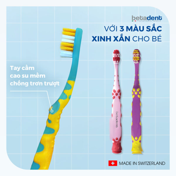 Bàn chải đánh răng BETADENT KIDS - JUNIOR 5-11Y - Ảnh 6