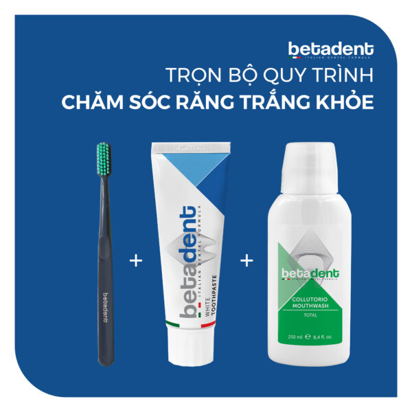 Kem đánh răng BETADENT WHITE hỗ trợ làm trắng răng và hơi thở thơm mát 100ml - Ảnh 8