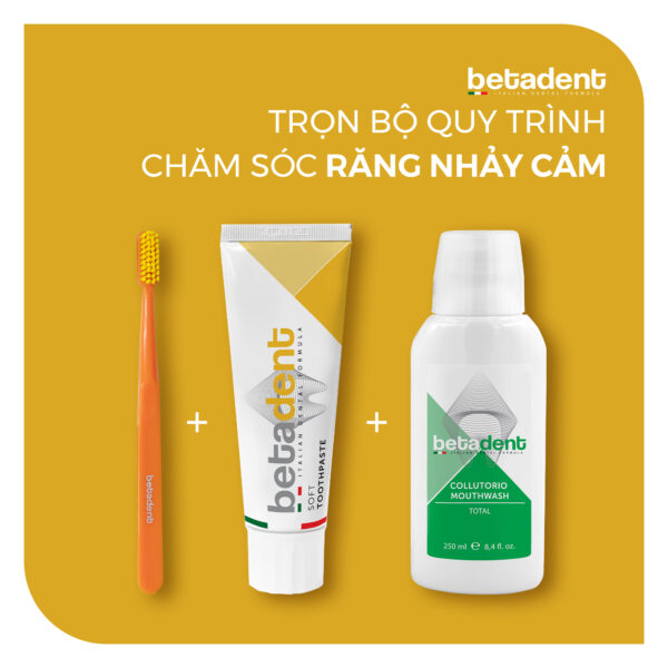 Kem đánh răng BETADENT SOFT cải thiện ê buốt và chắc khỏe nướu 100ml - Ảnh 10