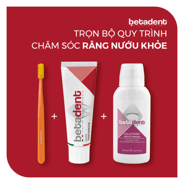 Kem đánh răng BETADENT GUMS hỗ trợ các vấn đề nướu lợi 100ml - Ảnh 8