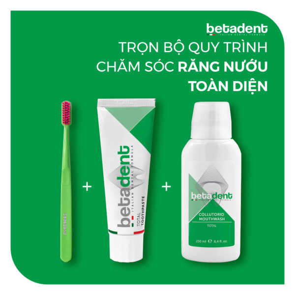 Kem đánh răng BETADENT TOTAL bảo vệ toàn diện, hỗ trợ ngăn ngừa sâu răng và mảng bám 100ml - Ảnh 8