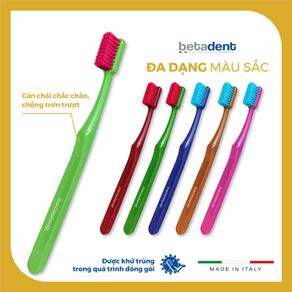 Bàn chải đánh răng BETADENT EXTRA SOFT TOOTHBRUSH - Ảnh 4