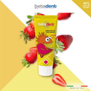 Kem đánh răng trẻ em BETADENT JUNIOR 6Y+ hương Dâu 75ml