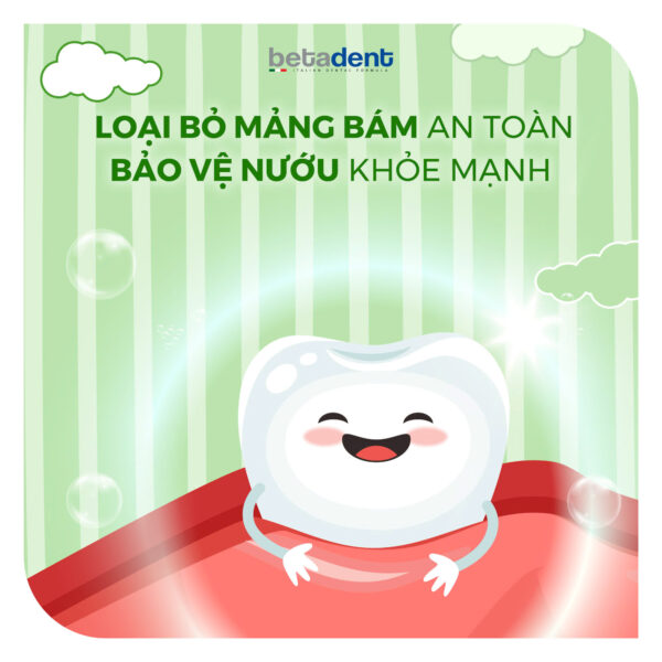 Kem đánh răng cho bé BETADENT BABY 0-3 tuổi hương Lê 75ml - Ảnh 6